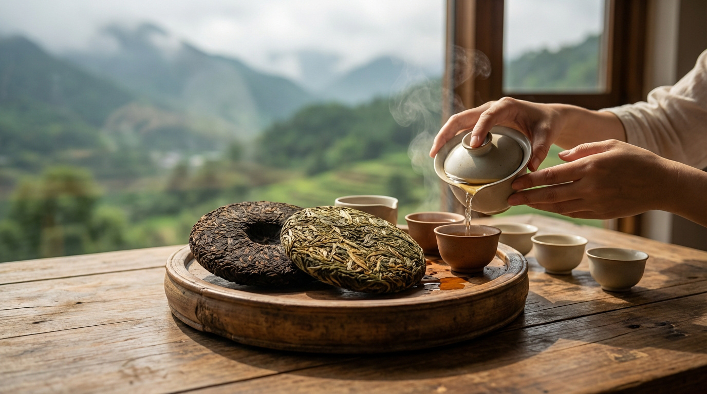 Thé pu erh du Yunnan | guide, avis et bienfaits 2026 - Instant Beaute Bien Être